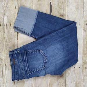 Kut from the Kloth Blue Cropped Ankle Jeans